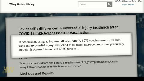 Peer-Reviewed Study Finds 1 in 35 People Had Signs of Heart Damage After the Moderna Booster