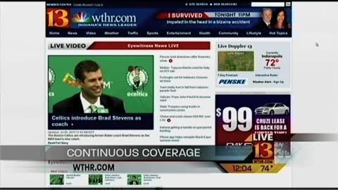 July 5, 2013 - Brad Stevens Introduced to Boston Media as Celtics Coach