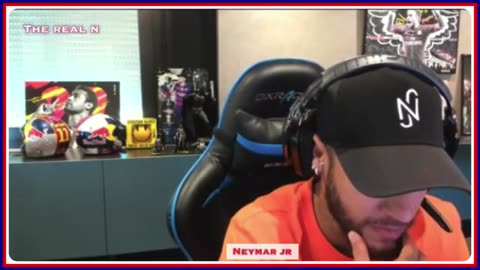 Neymar Jr with Arthur getting ready for Counter-Strike: Global Offensive game play