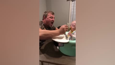Hilarious Babies with their Daddies! Funny Dads and Babies! So Cute!
