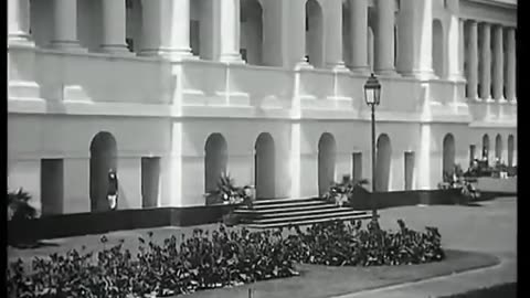 1928] Reception at the Parliament of New Delhi