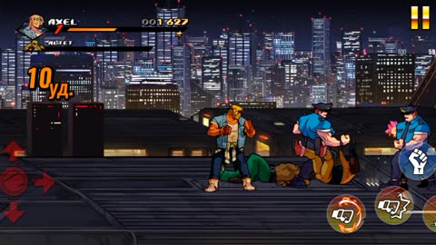 Streets of rage 4. Android.