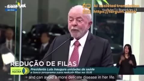 Brazil President Lula: If the child is not VAXXINATED, the mother loses her child.