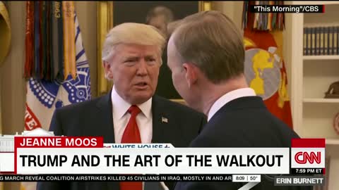 Watch Donald Trump's best interview walkouts