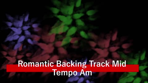 Romantic Backing Track Mid Tempo Am