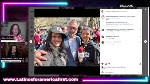 A Latina's Point of View of Trump Indictment in NYC RA Interviewed by Bianca for Texas - Stand Up Stand Out America