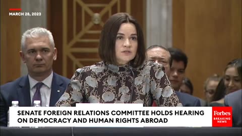 Bob Menendez Lead Senate Foreign Relations Committee Hearing On Democracy And Human Rights Abroad