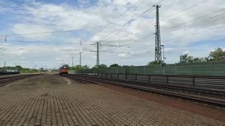 TRAIN HUNGARY ASEA robog át gépmentként Szajolban.