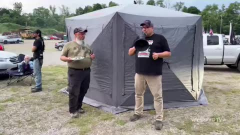 5-18 The People's Convoy is Headed into DC- Interview with the RatRod and Driver's Meeting