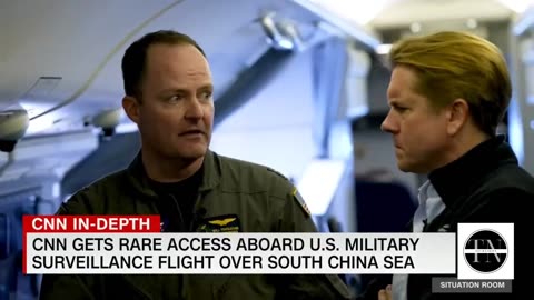 Hear Chinese warning to US plane in midair over South China sea