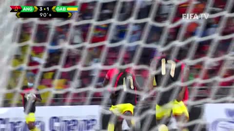 Angola v Gabon FIFA World Cup Qatar 2022 Qualifier Match Highlights