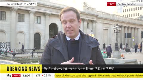 Interest rates Sky's Ed Conway reacts to interest rate rise