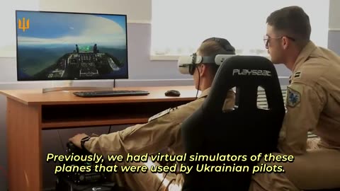 🇺🇦🇨🇿 The Czech Republic handed over the first F-16 fighter jet simulator to the Ukrainian Army.