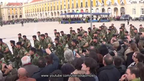 Parada Corpo Fuzileiros Armada Portuguesa