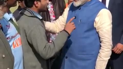 Watch exclusive heart-warming scence as divyangs welcome pm Modi's kash
