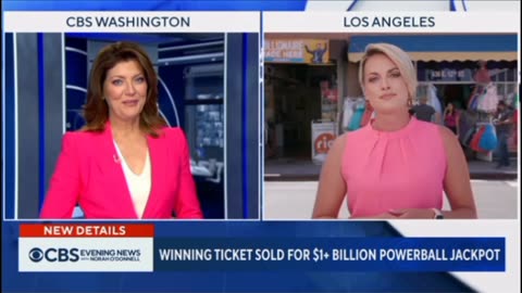 One winning ticket sold for $1.08 billion Powerball jackpot - in Los Angeles