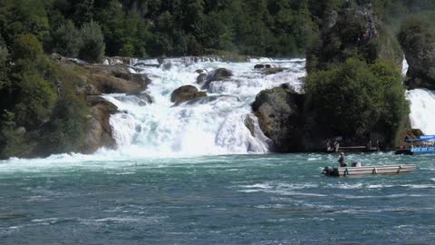 Waterfall Cascade Falls Rhine