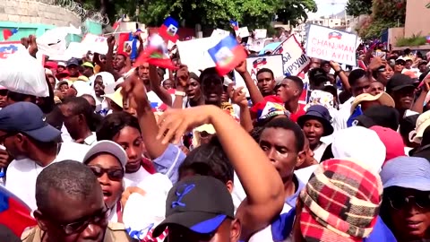 Haitians march to demand end of criminal gang violence