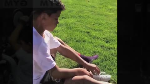 Cristiano Ronaldo & Ronaldo Jr FUNNY MOMENTS