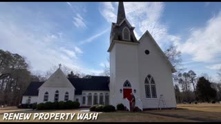 Church Soft-Washing and Pressure Washing