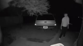 Home Invader Caught on Camera