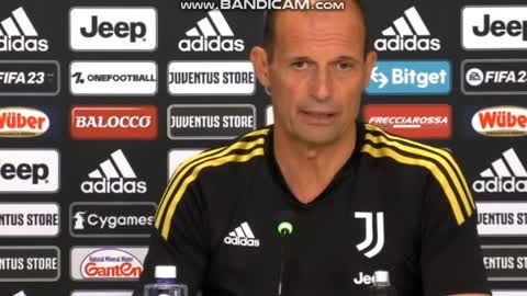 Conferenza stampa Max Allegri pre Milan-Juve parte 2