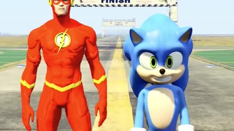 Flash VS Sonic who will win?🤔