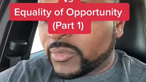 Equality of Opportunity vs Quality of Outcome