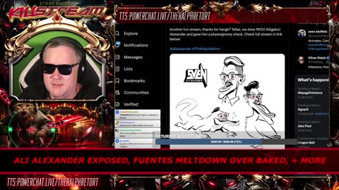 KILLSTREAM SATURDAY NIGHT: ALI ALEXANDER EXPOSED, FUENTES MELTDOWN OVER BAKED, + MORE