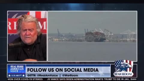 USA: Steve Bannon says the Baltimore Bridge disaster "doesn't make sense."