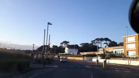 Coastal drive. Weymouth