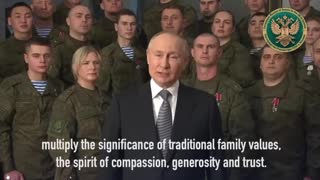 Putin's New Year Speech.
