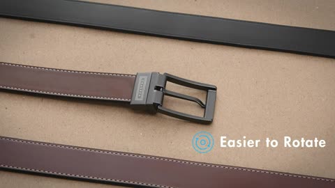 CHAOREN Leather Reversible Belts for Men