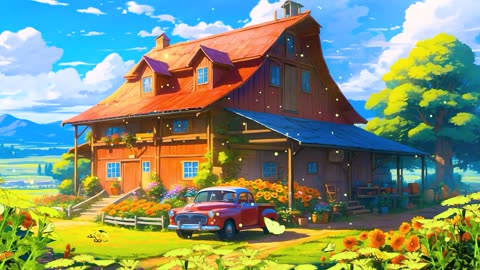 Farmhouse Adventure 🍀 Relaxing Piano Music | Piano Music | Stress Relief