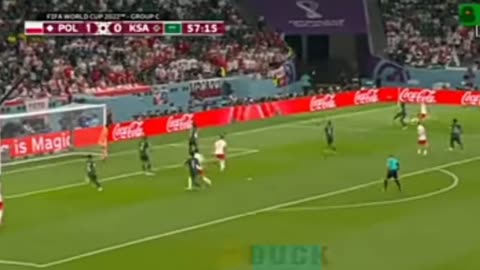 Poland vs Saudi Arabia 2 x 0 goal footage _ ball last night, fifa world cup Qatar 2022