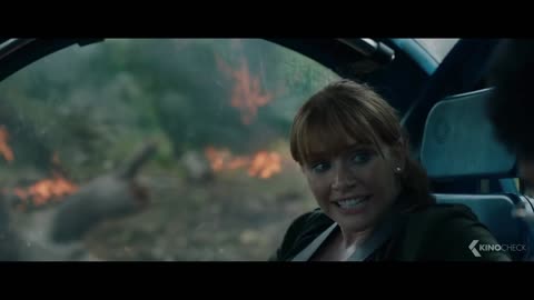 Running from the Volcano Explosion Scene - Jurassic World2,