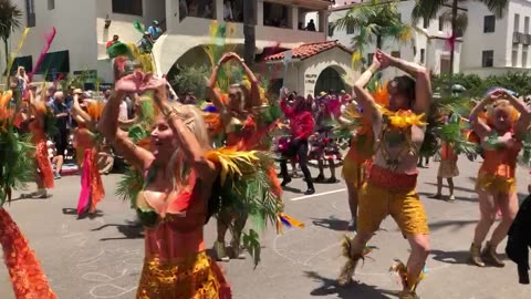 Santa Barbara Solstice Parade Dancers 2023