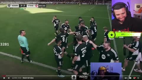 Deansocool's Reaction to TBJZL In Sidemen Charity Match