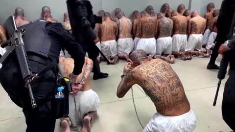 El Salvador new prison for thousands of criminals.