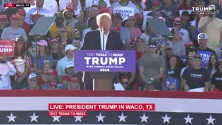 President Trump Rally in Waco, TX March 25 2023