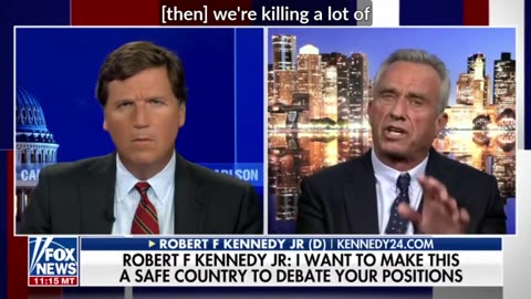 Robert Kennedy Jr: "What We're Being Told About This War Is Just Not True"