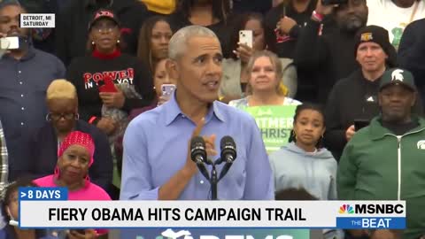 Obama Torches Trump Republicans In Massive MAGA Takedown