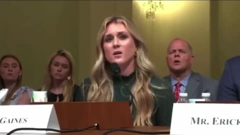 Riley Gaines Gives Harrowing Testimony About Experience With Transgender Athletes