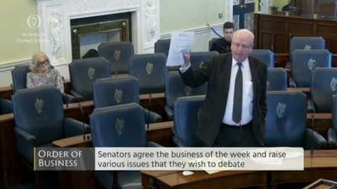 Dail-Seanad are becoming rubber stamps-Michael McDowell protests 17-04-24