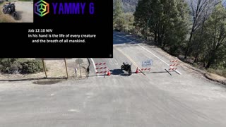 Epic! 2023 Yamaha MT-09 Off Road! Road CLOSED! YAMMY G Pushes ONWARD!