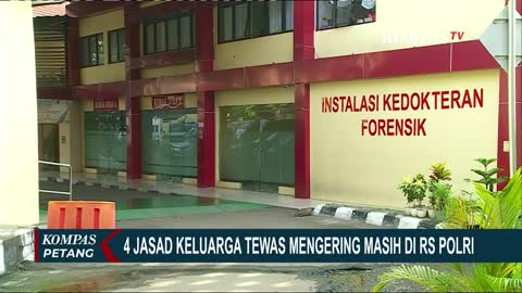 4 Jenazah Keluarga Kalideres Masih Berada di RS Polri Menanti Dijemput Pihak Kerabat