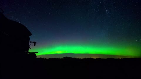 Northern Lights starry night