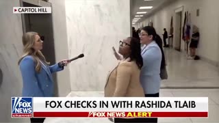 Why won't Rashida Tlaib denounce American Muslims screaming "Death to America?"