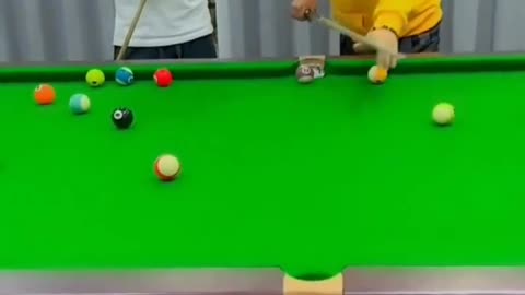 Unbelievable Shots💯 Funny Chinese Billiards Cheater Tiktok😂