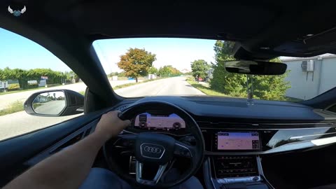 2018 AUDI Q8 50 TDI 286HP (4K) - POV TEST DRIVE!!!!